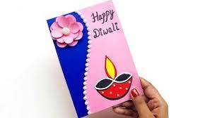 Amazing diwali greeting card making ideas for kids. Diy Diwali Greeting Card Handmade Diwali Card Making Ideas How To Make Greeting Card For Diwali Youtube