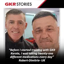 This week GKR Stories hears from Robert-Dimitrie Chiurlea who returned to  karate after serious life changing surgeries in 2023 and hasn't looked  back. Click the link in our bio to read Robert's