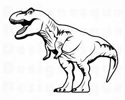 A connect or join dots to dot kids puzzle work sheet drawing of a t rex tyrannosaurus dinosaur. T Rex Svg Trex Svg Dinosaurier Svg T Rex Clipart Etsy