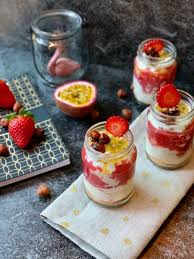 Cremes Mascarpone Aux Fraises Et Fruits De La Passion Recette Fruit De La Passion Creme Mascarpone Mascarpone