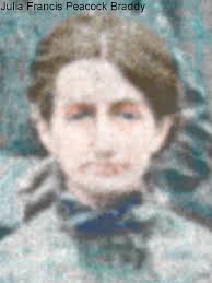 Julia Frances Peacock Braddy (1855-1920)