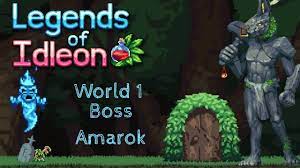 Legends of Idleon - Amarok - World 1 Boss - YouTube