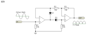 The input ac voltage should not exceed 10v peak to peak. An012 Peak Rms And Averaging Circuits