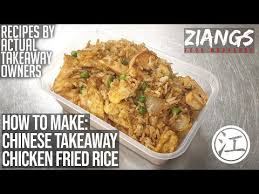 Ziangs Chicken Fried Rice Chinese Takeaway Youtube Chicken Fried Rice Chinese Fried Chicken Chicken Fried Rice