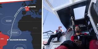 Official twitter in english transatlantic sailing race. Yoann Richomme Et Damien Seguin En Duo Pour La Course Transat Jacques Vabre Le Blog Moken