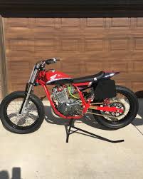 Honda Xr500 Dirt Tracker Tracker Motorcycle Flat Tracker Cafe Racer Parts