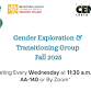 Gender Exploration & Transitioning Group event image
