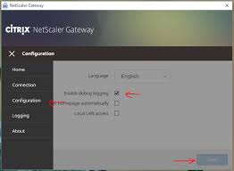 Configuring netscaler access gateway for remote ssl vpn connection.also requesting and installing wildcard certificate on netscaler. How To Collect Client Vpn Logs For Netscaler Gateway