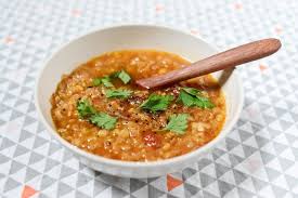 Warming Pink Lentil Soup Recipe Chocolate Zucchini Lentil Soup Recipes Soup Recipes Whole Food Recipes
