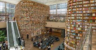 The starfield library, which is pretty and impressive and beautiful. Shutterstock
