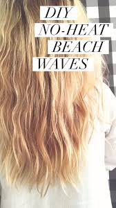 Diy No Heat Beach Waves With All Natural Hair Products No Heat Beach Waves Beach Waves Hair Tutorial Beach Waves Long Hair