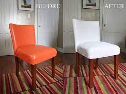 Transform A Throwaway Vinyl Chair With The Help Of Specialty Spray Paint Vinyl Chairs Painting Fabric Furniture Painted Vinyl