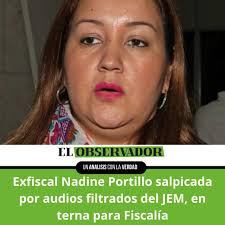 EN DETALLE] #Magistrados 🟩El Concejo de la Magistratura incluyó a la  abogada Liz Nadine Portillo en la terna para un cargo de fiscal. 🔎  🟩Portillo cobró notoriedad al filtrarse unaconversación con el
