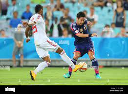Sydney, Australie. 23 Jan, 2015. Yohei Toyoda (JPN) Football/soccer : AFC  Asian Cup 2015 Australie match de quart de finale entre le Japon - Eau dans  le Stade Australia à Sydney, Australie.