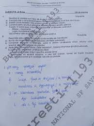 Subiecte bac biologie vegetala si animala 2015. Subiectele La Bacalaureat Proba De Biologie VegetalÄƒ Si AnimalÄƒ Varianta 9 Dcnews