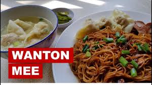Wanton Mee Youtube Wonton Noodles Peruvian Recipes Wonton