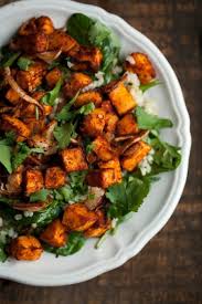 Roasted Sweet Potato Spinach And Grain Salad Recipe Sweet Potato Spinach Winter Salad Recipes Roasted Sweet Potatoes