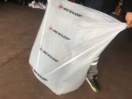 Dunlop Oto Lastik Poseti 110x120 Ebat 500 Adet Oto Servis Koltuk Poseti