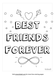 Posts about family coloring page written by kpgraphicarts. Best Friends Forever Coloring Pages Free Words Quotes Coloring Pages Kidadl