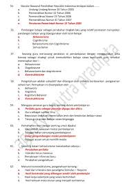 Soal ukg profesional bahasa indonesia. Soal Soal Latihan Soal Ukg Guru Bahasa Indonesia