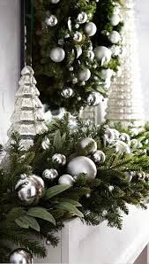 Silver And White Christmas Ornaments Silver Christmas Tree White Christmas Ornaments Silver Christmas Decorations