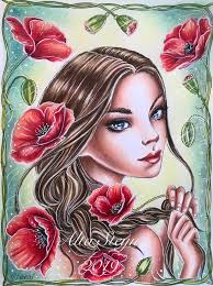 Coloring book fantasy fairy homes