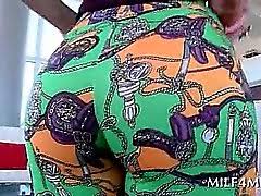 Watch jemma get a little nasty with milk and how it sticks in her hairy bush. Kitchen