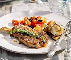 Grillierte Kalbskoteletts Rezept Kalbskotelett Rezepte Zubereitung