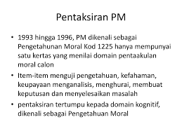 Be the first to answer! Pentaksiran Dalam Pendidikan Moral Ppt Download