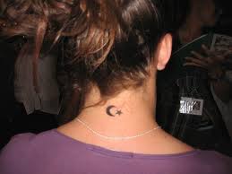 Moon And Star Tattoos Designs And Ideas Star Tattoos Neck Tattoo Moon And Star Tattoo