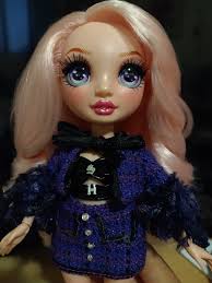 Custom Rainbow High Bella Parker Series 2 Restyled Outfit Doll