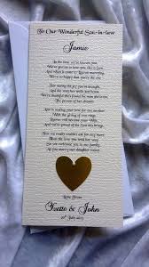 Birthday Gift For Son In Law In India Mother Father Parents Of The Bride To Son In Law Personalised Wedding Card Wedding Speech Son In Law Gifts Wedding Poems