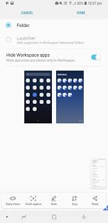 Workspace one is a digital workspace platform that delivers and manages any app on any what is workspace one? S8 Oreo Create Apps Shortcut From Secure Folder To Home Screen Page 3 Samsung Community