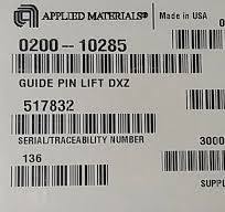 AMAT 0200-10285 GUIDE PIN LIFT DXZ LOT OF 3, NEW