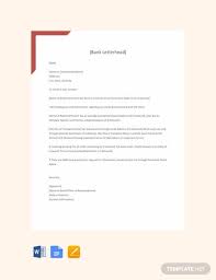 A free letter asking your bank to close your account, along with tips to make sure it goes smoothly. Bank Letter Templates 13 Free Sample Example Format Download Free Premium Templates