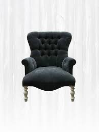 Black And White Armchair Uk Provence Armchair Chair In Dark Grey Velvet New Handmade In Uk Armchair Chair Hallway Chairs