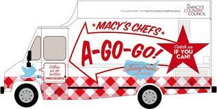 Macy S Launches Zany Food Truck Road Trip Chefs A Go Go Food Truck Street Food Vacation Meals