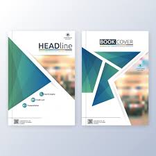 Template cover buku kren full gratis. Free Vector Book Cover Template