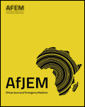 Guide For Authors African Journal Of Emergency Medicine Issn 2211 419x