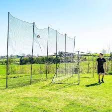 Stop That Ball Socketed Ball Stop Net Post System Backyard Basketball Backyard Sports Volleyball Court Backyard