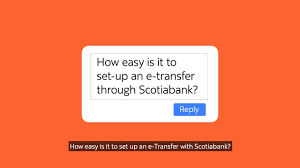 How To Send Money With Interac E-transfer Scotiabank Canada