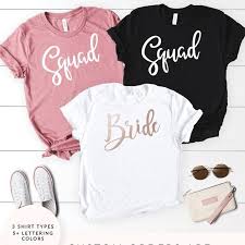 Check out these 17 funny bachelorette shirts that made the cut. Team Bride Arrow Graphic T Shirts Bachelorette Party Shirts Brides Squad Tshirt Bridal Shirt Bridesmaid Graphic Tee Tops Shopee Malaysia