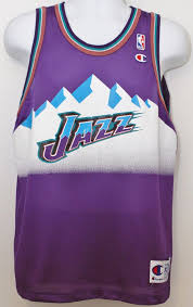 Second, i combined your mountain, note, and city jerseys in a concept i hope you all enjoy. 90s Vintage Rare Champion Nba Utah Jazz Jersey Sz Etsy Utah Jazz Champion Nba