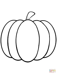 Simple Pumpkin Coloring Page Free Printable Coloring Pages Pumpkin Coloring Sheet Pumpkin Coloring Template Pumpkin Coloring Pages