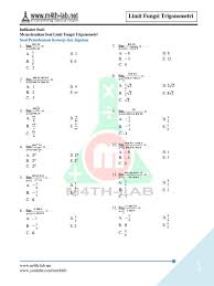 Trigonometri berasal dari kata yunani trigonon yang artinya tiga sudut dan. Limit Limit Fungsi Trigonometri 1