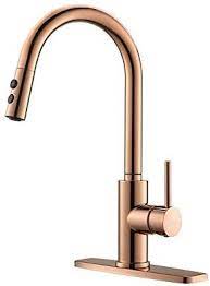 Rulia Shining Rose Gold Kitchen Faucet Kitchen Sink Faucet Sink Faucet Pull Down Kitchen Faucets Bar Ki Gold Kitchen Faucet Rose Gold Kitchen Gold Kitchen
