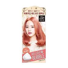 With a mane that almost matched his wife's (maybe they shared peroxide), he set the scene. Mise En Scene Hello Bubble Hair Dye In Rose Gold 11g Health Beauty Hair Care On Carousell