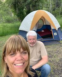 Headed near Orfino ID to go camping. Tent set up, hiking, fishing, family,  campfires... what more can you ask for spending time with the man I love ♥️  We had a good