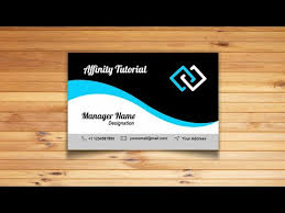 This size fits perfectly into the business card slots in your wallet or planner. How To Design A Business Card And What Is The Size Of It In Mm Affinity Publisher Youtube