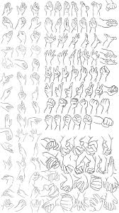 アートチュートリアル リファレンス hand drawing reference drawing anime hands hand reference